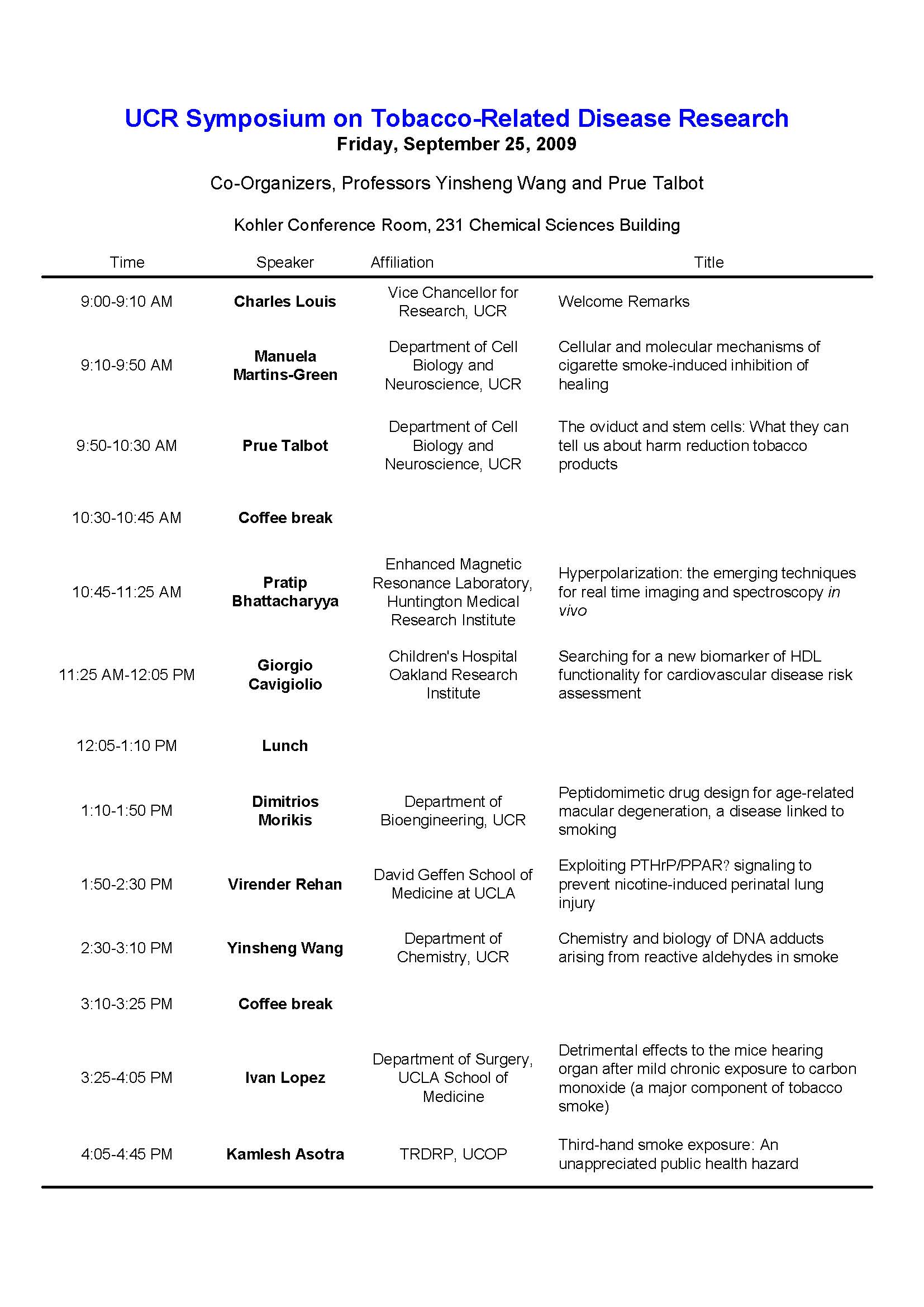 Minisymposium Page 2